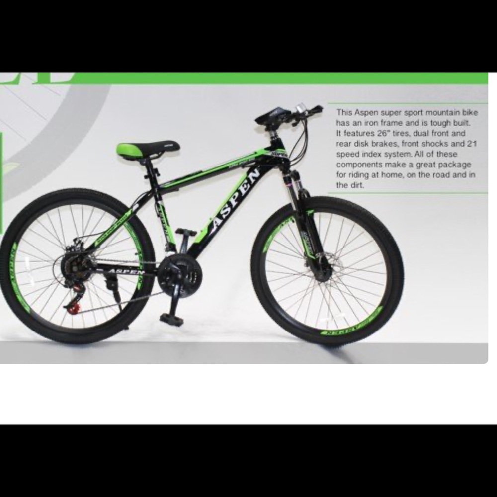 Brand new still in the box Aspen mountain bike